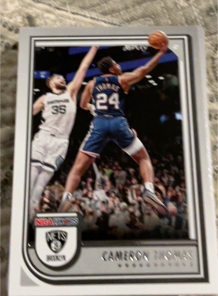 2022-23 Panini NBA Hoops #14 Cameron Thomas — front