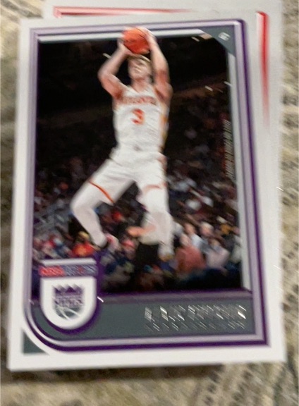 2022-23 Panini NBA Hoops #272 Luke Travers — front
