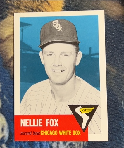 1991 Topps Archives 1953 #331 Nellie Fox Chicago White Sox — front