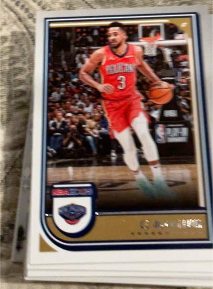 2022-23 Panini NBA Hoops #3 CJ McCollum — front