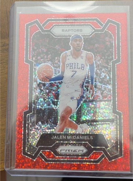 2023-24 Panini Prizm #291 Jalen McDaniels — front