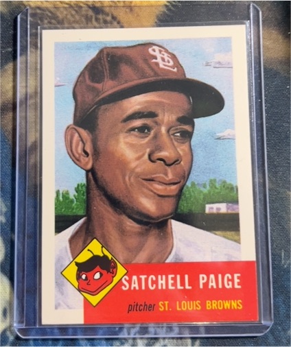 1953 Topps #220 Satchell Paige — front