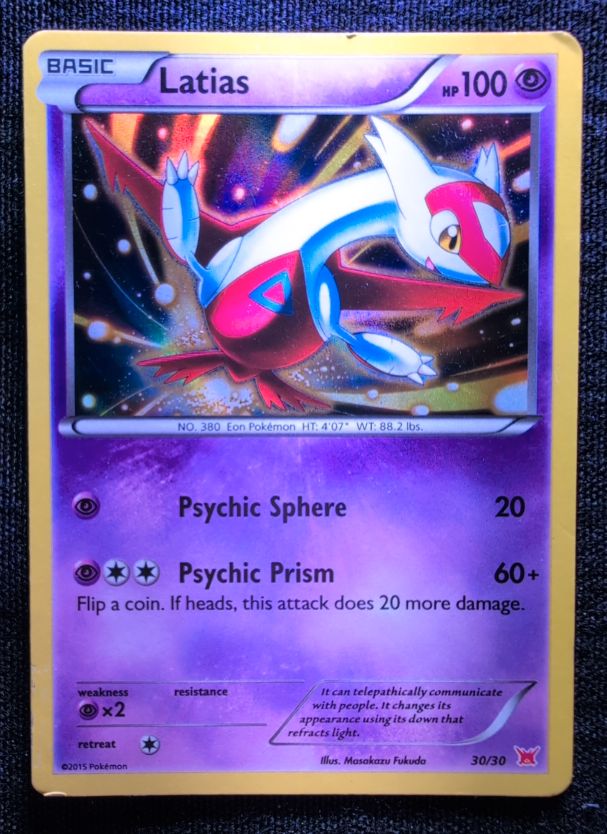 2015 Pokémon #30 Latias — front