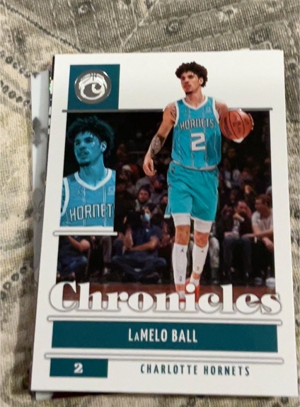2021-22 Panini Chronicles #10 LaMelo Ball — front
