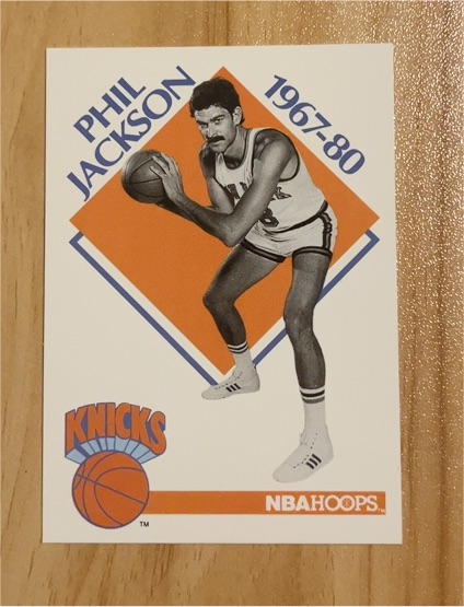 1990-91 NBA Hoops #348 Phil Jackson — front