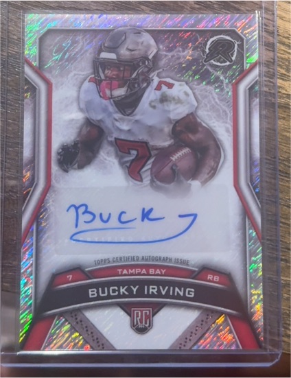2024 Topps Resurgence Rookie Signature #RRS-BI Bucky Irving — front