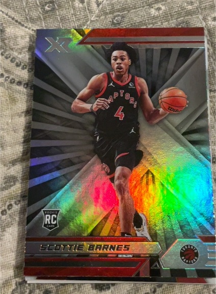 2021-22 Panini Chronicles XR #379 Scottie Barnes — front