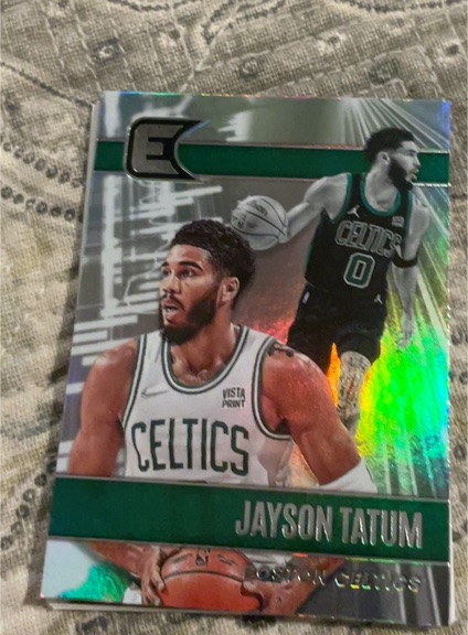 2021-22 Panini Chronicles Essentials #301 Jayson Tatum — front