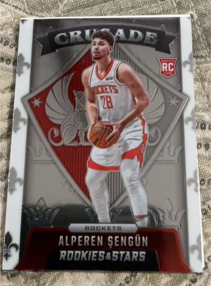 2021-22 Panini Chronicles Rookies & Stars Crusade #637 Alperen Sengun — front