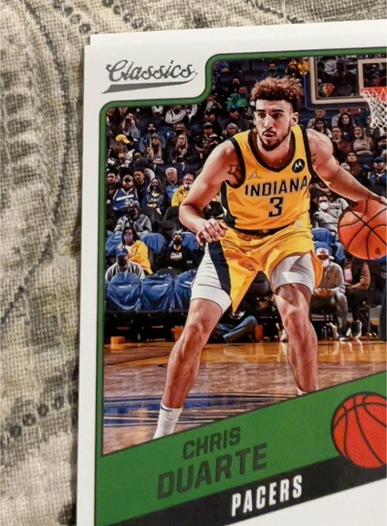 2021-22 Panini Chronicles Classics #155 Chris Duarte — front