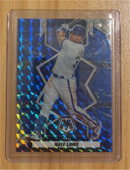 2022 Panini Mosaic #X Nate Lowe — front