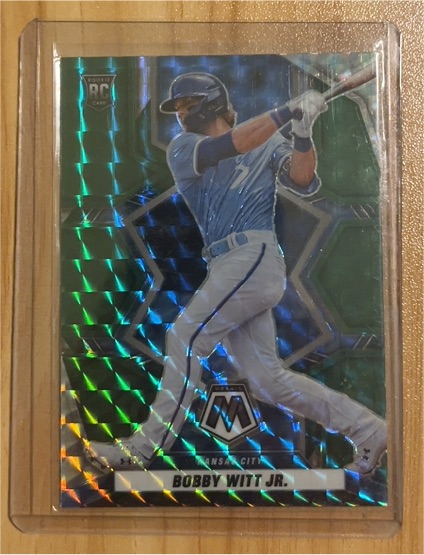 2022 Panini Mosaic #265 Bobby Witt Jr. — front