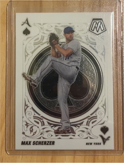 2022 Panini Mosaic Aces #A-10 Max Scherzer — front