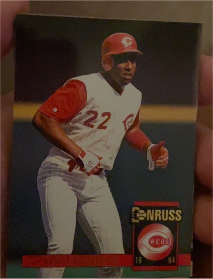 1994 Donruss #22 Reggie Sanders — front