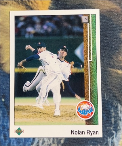 1989 Upper Deck #145 Nolan Ryan — front