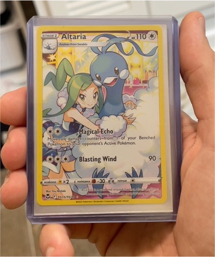 2022 Pokémon Sword & Shield Silver Tempest #TG11 Altaria — front