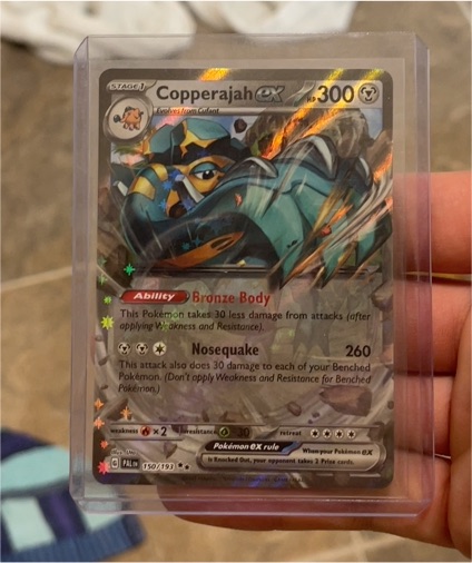 2023 Pokémon Scarlet & Violet Paldea Evolved #150 Copperajah ex — front