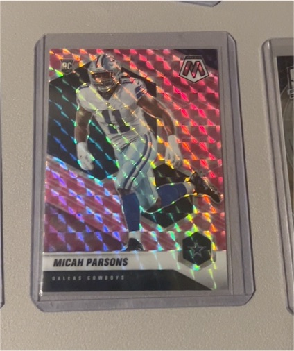 2021 Panini Mosaic #362 Micah Parsons — front