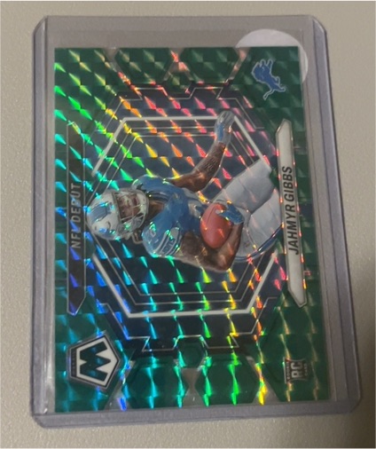 2023 Panini Mosaic NFL Debut #ND-10 Jahmyr Gibbs — front