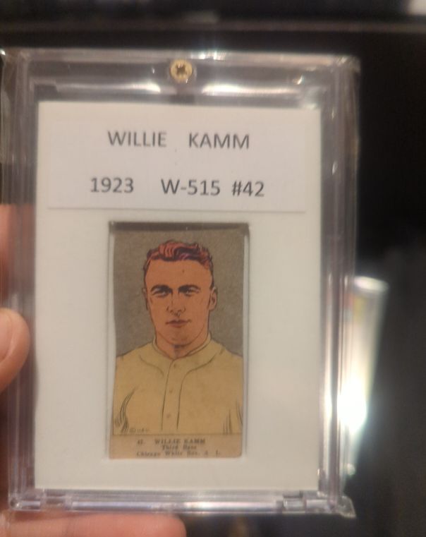 1923 W515-1 #42 Willie Kamm Chicago White Sox — front