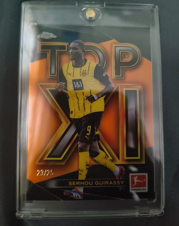 2024-25 Topps Chrome Bundesliga Top XI #23 Serhou Guirassy — front