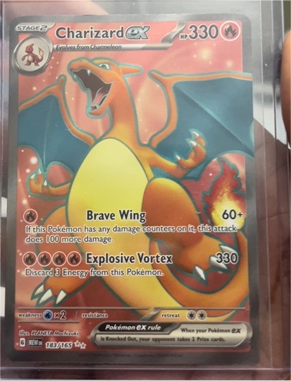 2023 Pokémon Scarlet & Violet 151 #183 Charizard ex — front