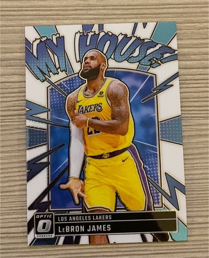 2024-25 Panini Donruss Optic #3 LeBron James My House — front