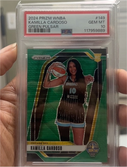 2024 Panini Prizm WNBA #149 Kamilla Cardoso — front