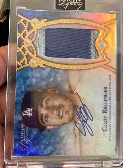 2023 Topps Dynasty #DAP-CB1 Cody Bellinger — front