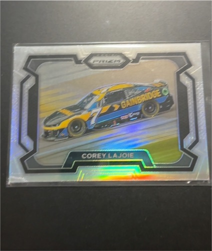 2024 Panini Prizm Racing Rides Silver Prizm #37 Corey Lajoie — front