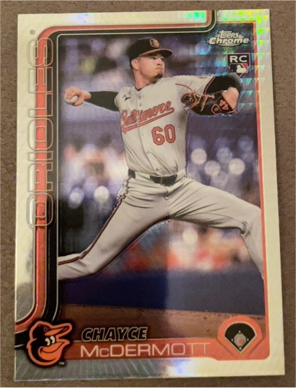 2025 Topps Chrome #266 Chayce McDermott — front