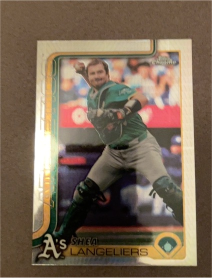 2025 Topps Series 1 #158 Shea Langeliers — front