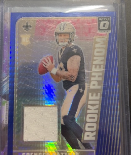 2024 Panini Donruss Optic #RPB-SRR Spencer Rattler Rookie Phenom Patch — front