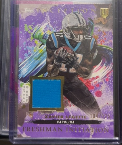 2024 Topps Inception #FI-10 Xavier Legette Freshman Initiation — front