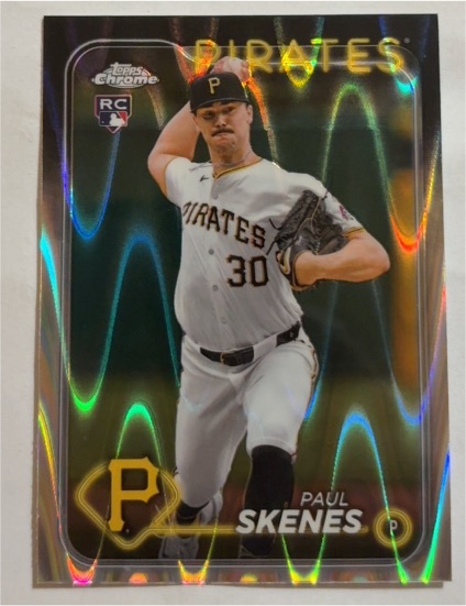 2024 Topps Chrome Update #USC88 Paul Skenes — front