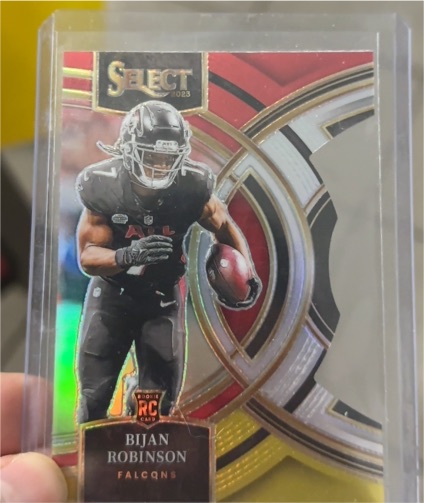 2023 Panini Select Premier Level #180 Bijan Robinson — front