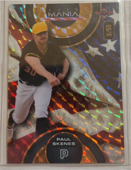 2024 Wild Card Auto Mania #AMAC-PS3 Paul Skenes — front