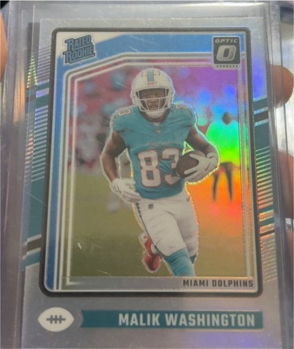 2024 Panini Donruss Optic #272 Malik Washington — front