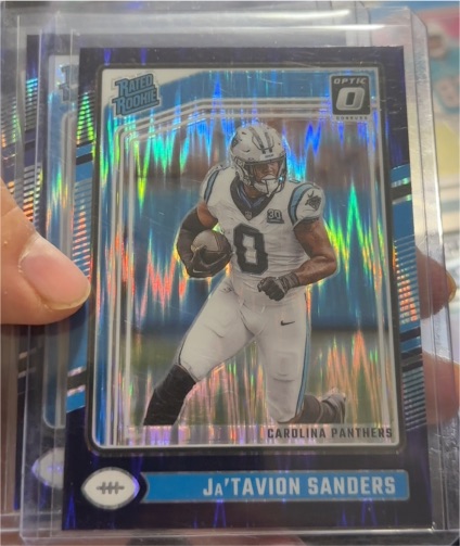 2024 Panini Donruss Optic #244 Ja'Tavion Sanders — front
