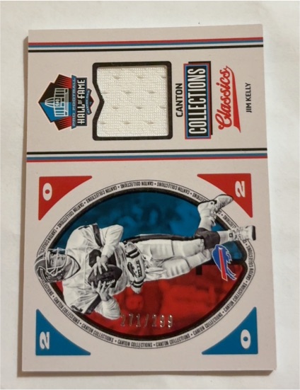2017 Panini Classics Canton Collections #HOF-JK Jim Kelly — front