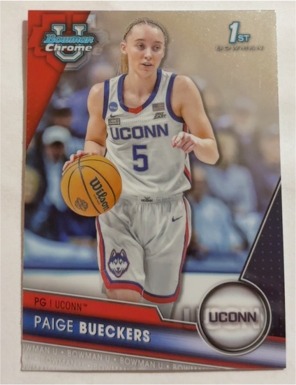 2023-24 Bowman University Chrome #90 Paige Bueckers — front
