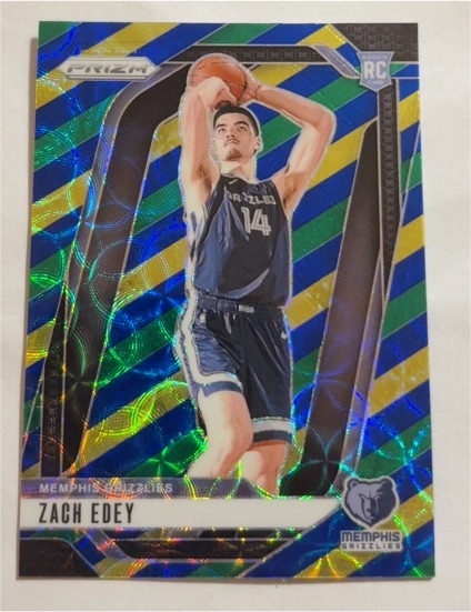 2024-25 Panini Prizm #249 Zach Edey — front