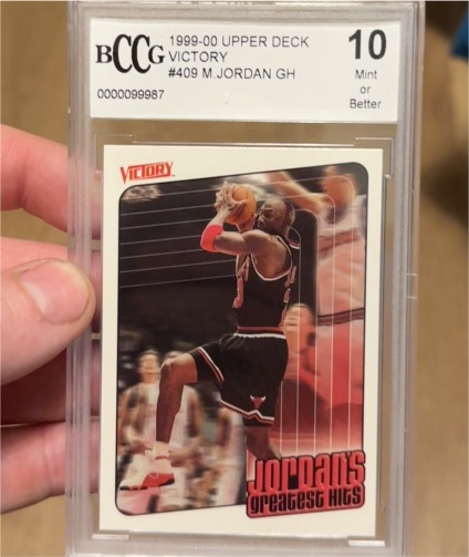 1999-00 Upper Deck Victory #409 Michael Jordan — front