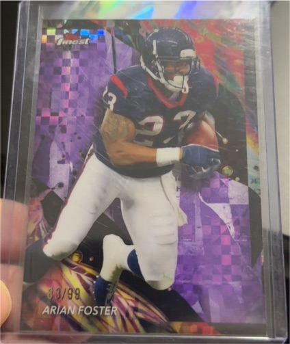 2024 Topps Finest #121 Arian Foster — front