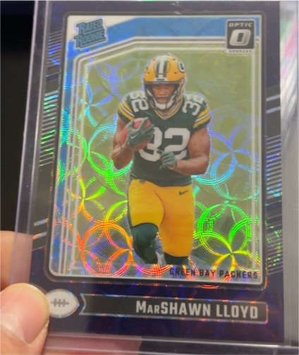 2024 Panini Donruss Optic #275 Marshawn Lloyd — front
