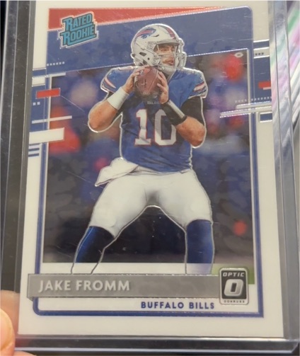 2020 Panini Donruss Optic #155 Jake Fromm — front