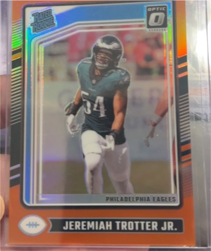 2024 Donruss Optic #250 Jeremiah Trotter Jr. — front