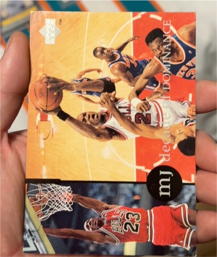 1994 Upper Deck Rare Air Decade of Dominance #J3 Michael Jordan — front