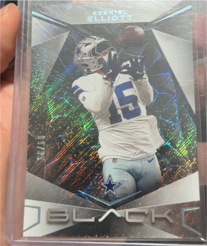 2024 Panini Black #150 Ezekiel Elliott — front