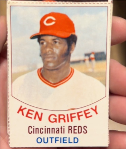 1977 Hostess #59 Ken Griffey Cincinnati Reds — front
